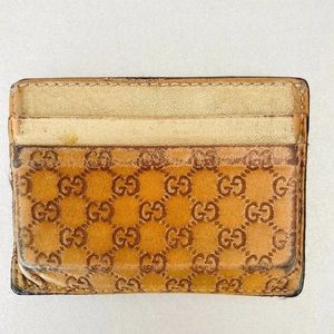 Gucci card/money holder
